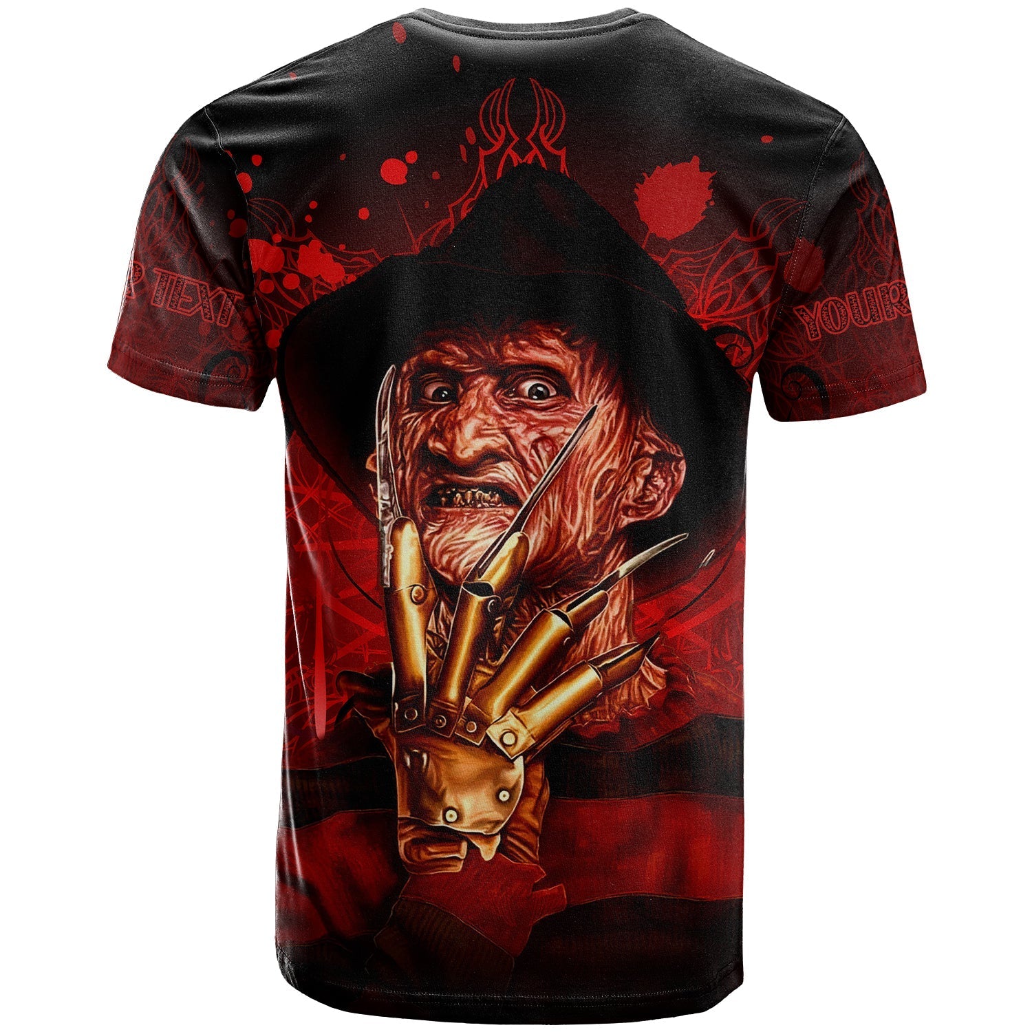 custom-personalised-happy-halloween-t-shirt-scare-friday-the-13th-freddy-back