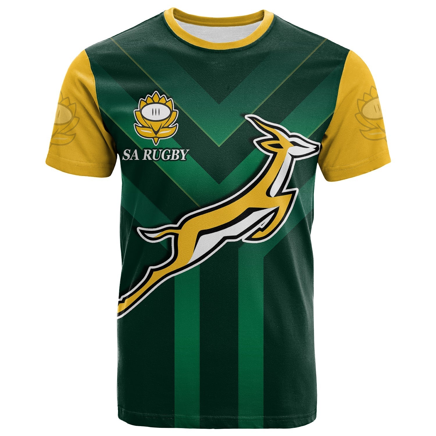 custom-text-and-number-south-africa-rugby-t-shirt-springboks-king-protea-go-bokke