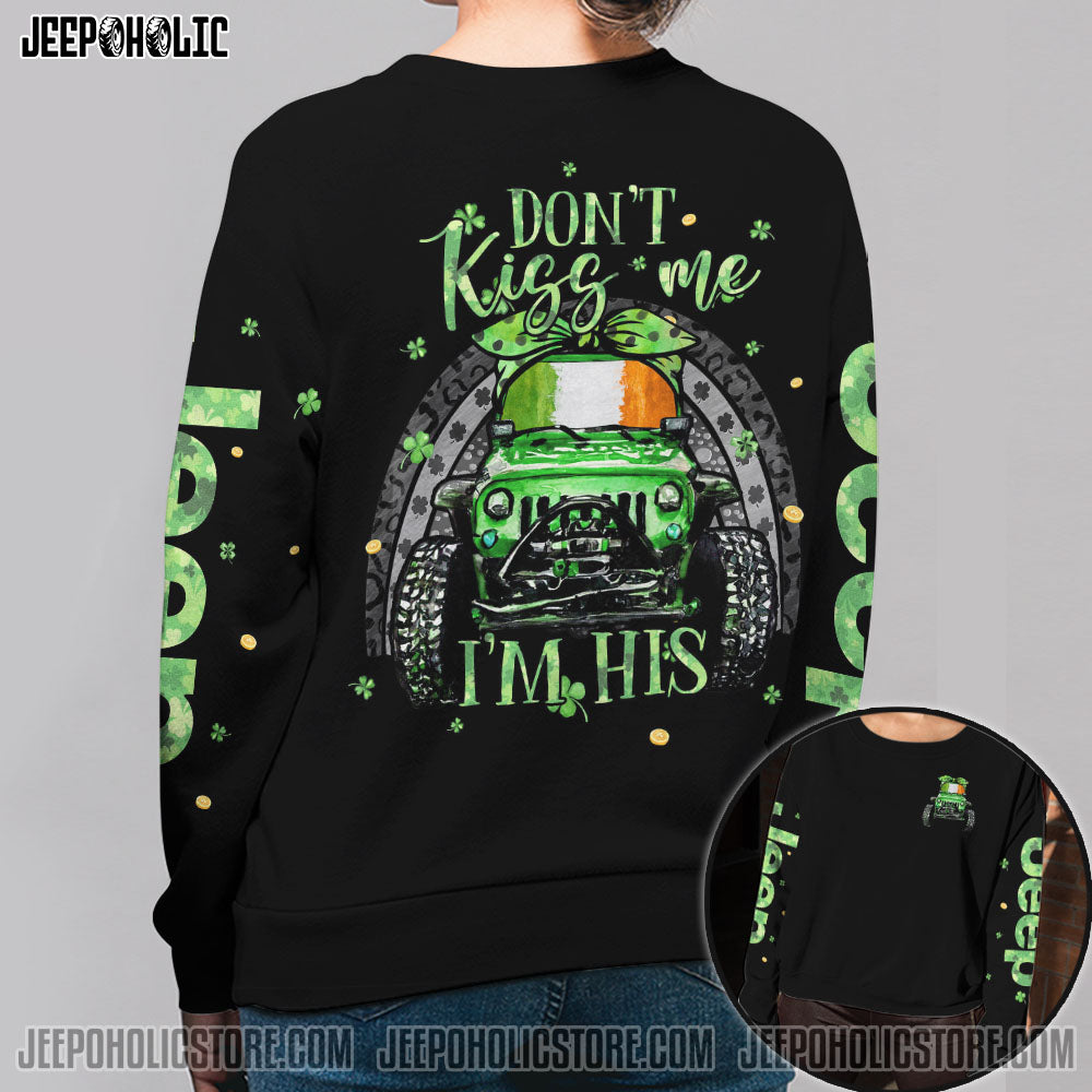 Don't Kiss Me Couple Jeep All Over Print