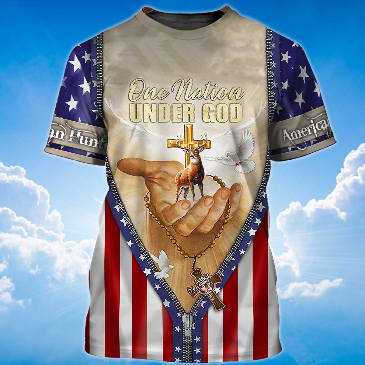 american-hunter-t-shirt-one-nation-under-god-t-shirt