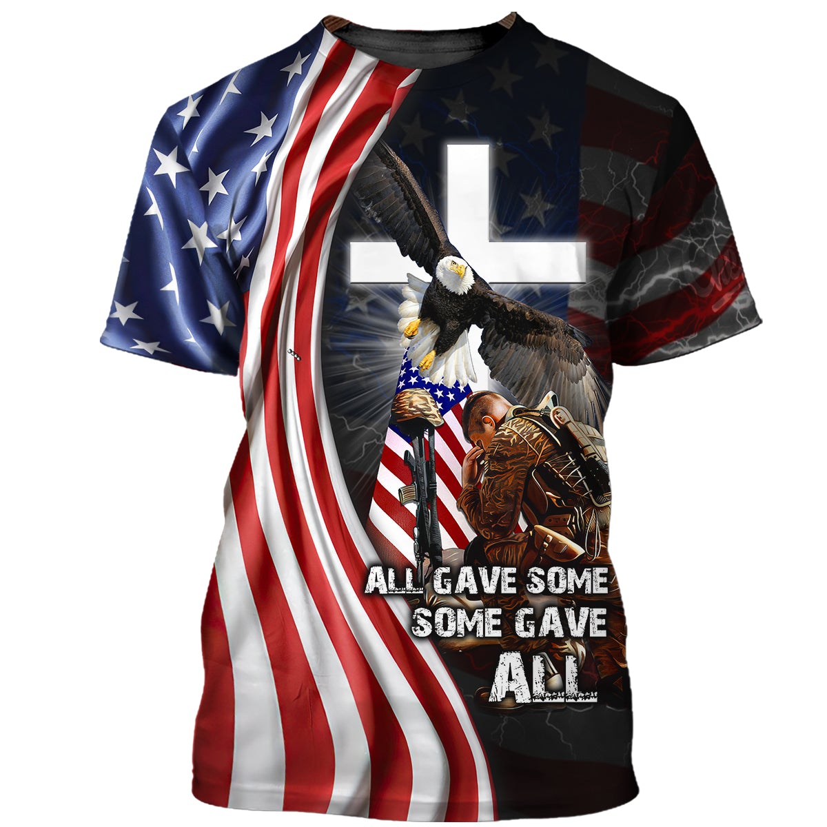 all-gave-some-some-gave-all-veteran-with-cross-3d-t-shirt