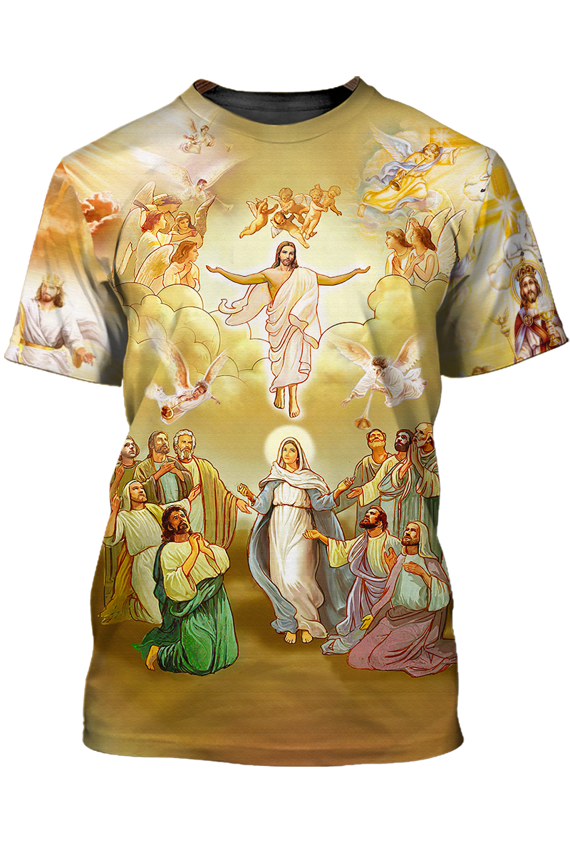 the-ascension-of-jesus-to-heaven-t-shirt