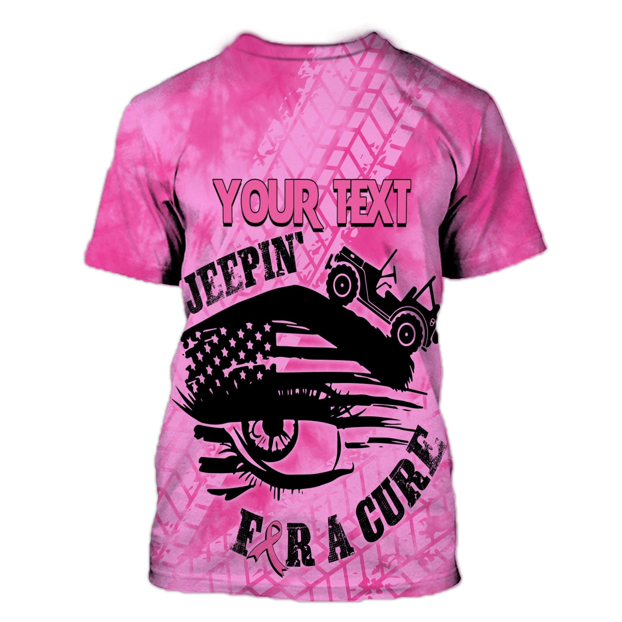 personalised-t-shirt-breast-cancer-awareness-jeeping-for-a-cure