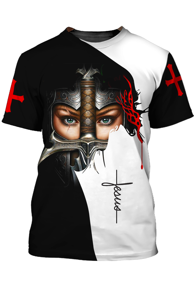 a-woman-of-faith-warrior-of-christ-t-shirt