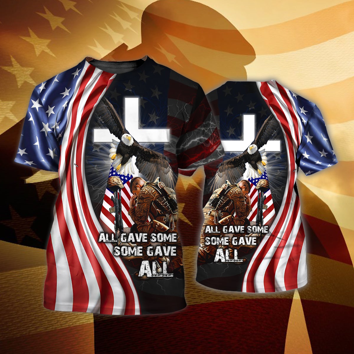 all-gave-some-some-gave-all-veteran-with-cross-3d-t-shirt