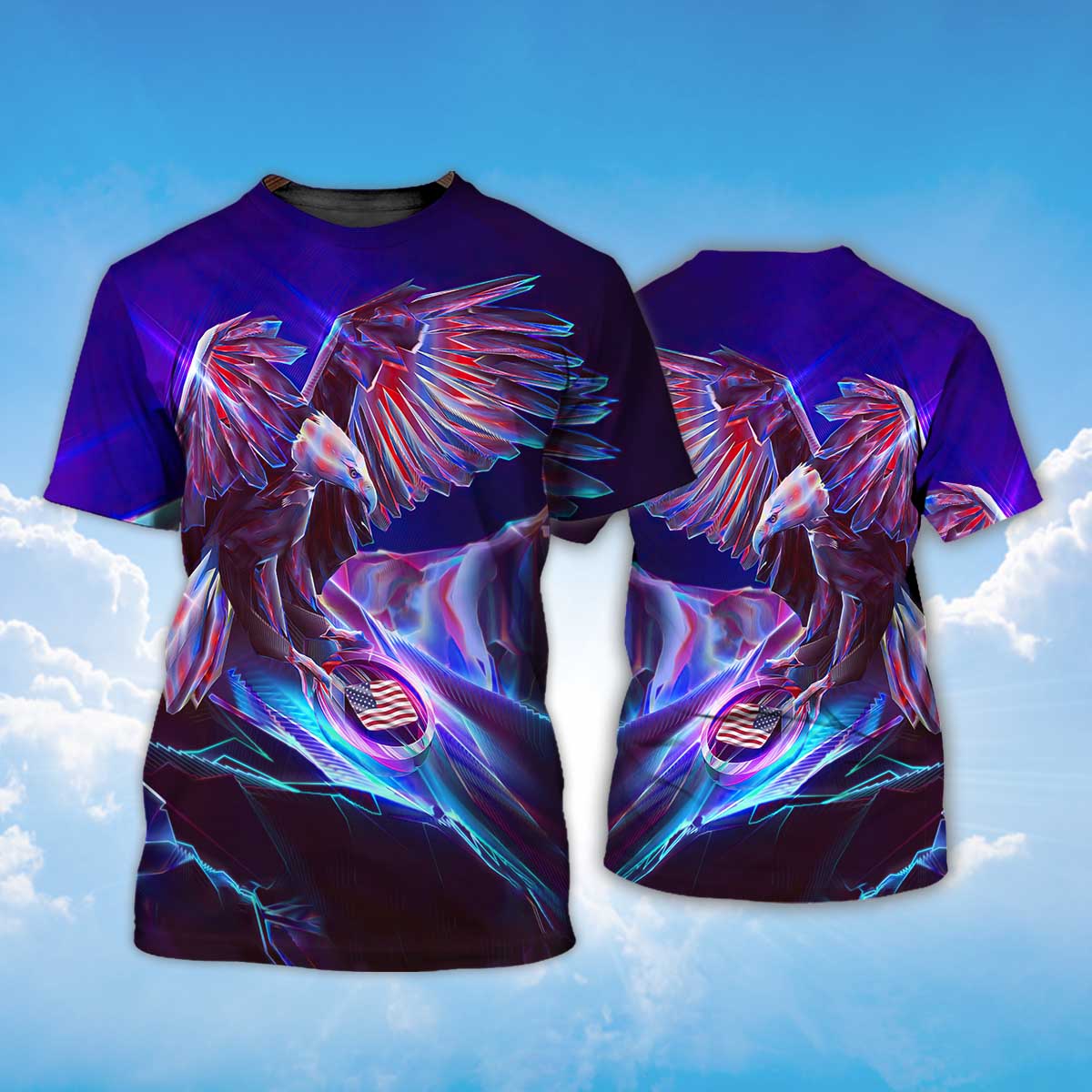 american-abstract-eagle-t-shirt