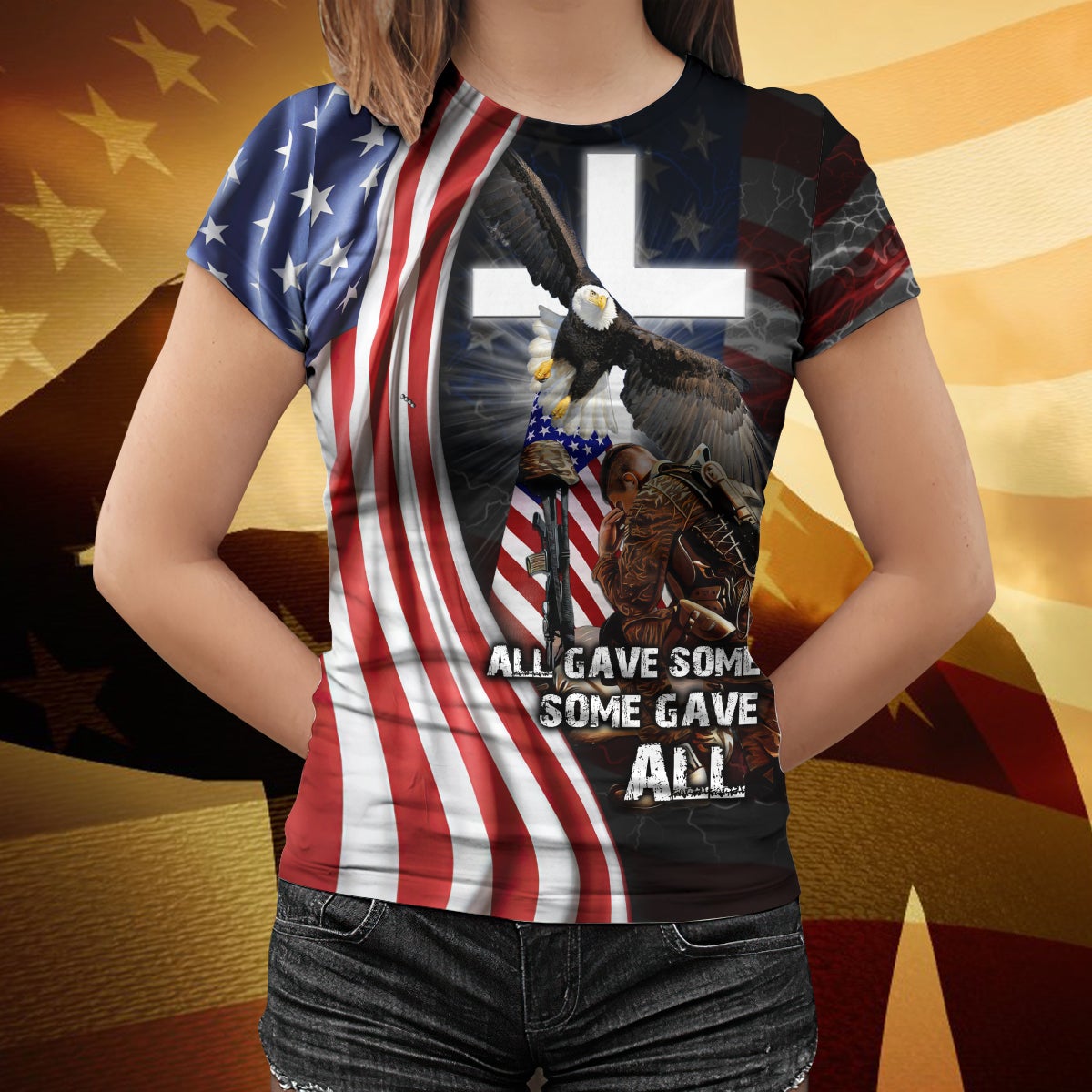 all-gave-some-some-gave-all-veteran-with-cross-3d-t-shirt