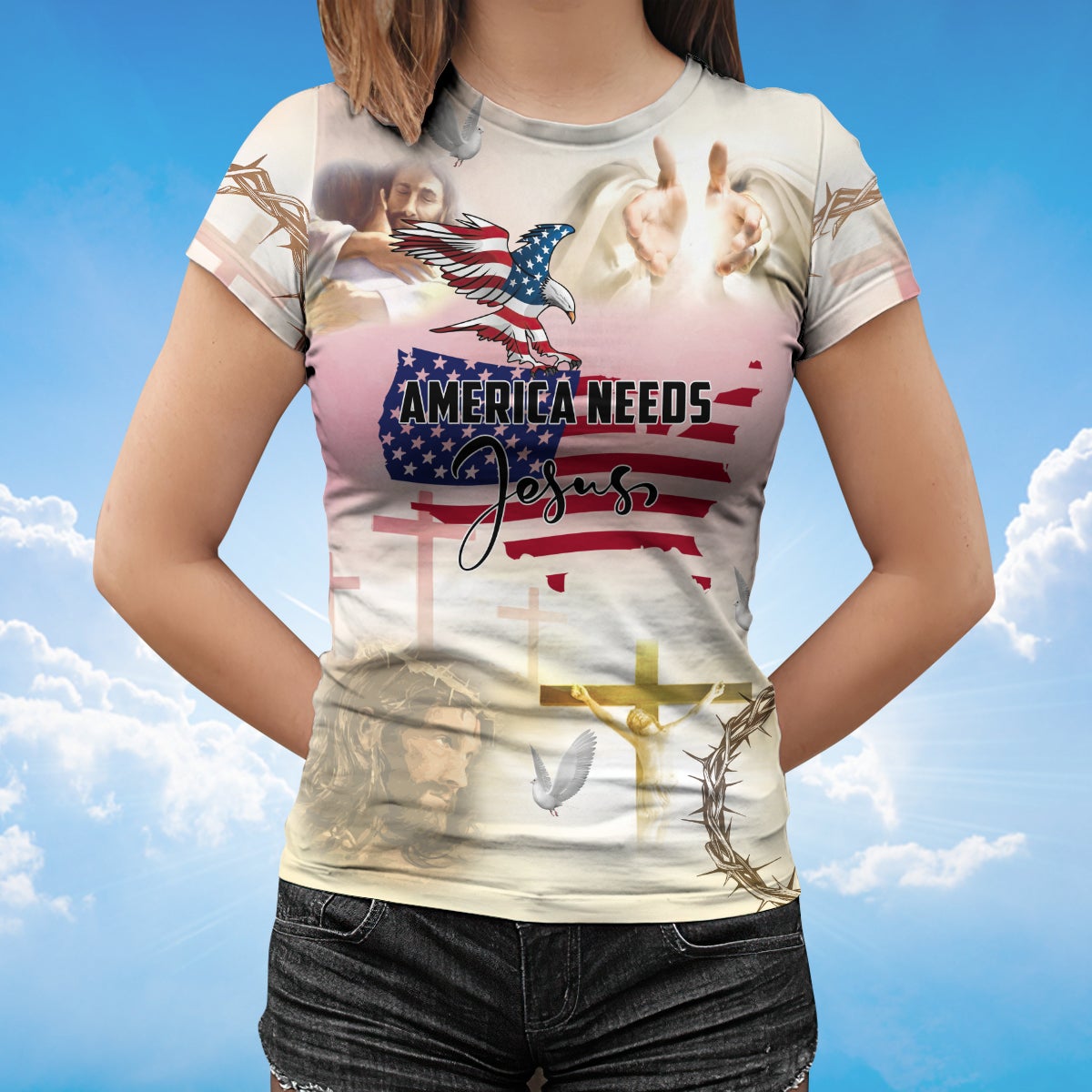 america-needs-jesus-t-shirt