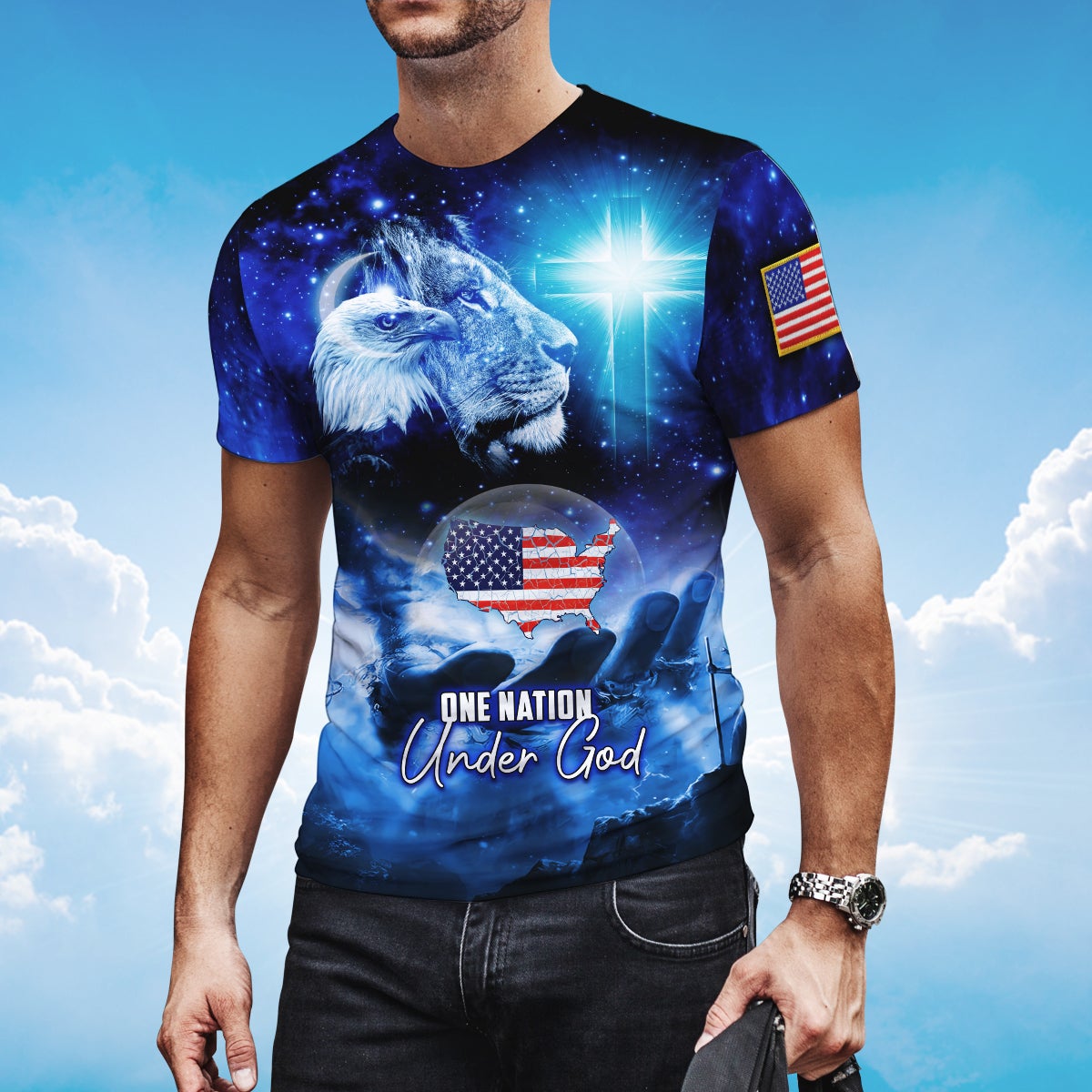 america-one-nation-under-god-t-shirt