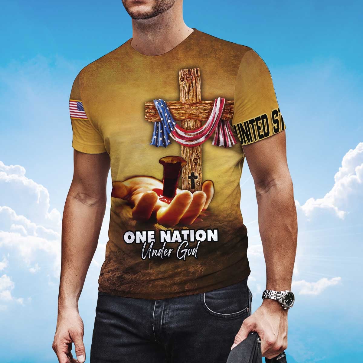 america-under-god-nailed-in-hand-t-shirt