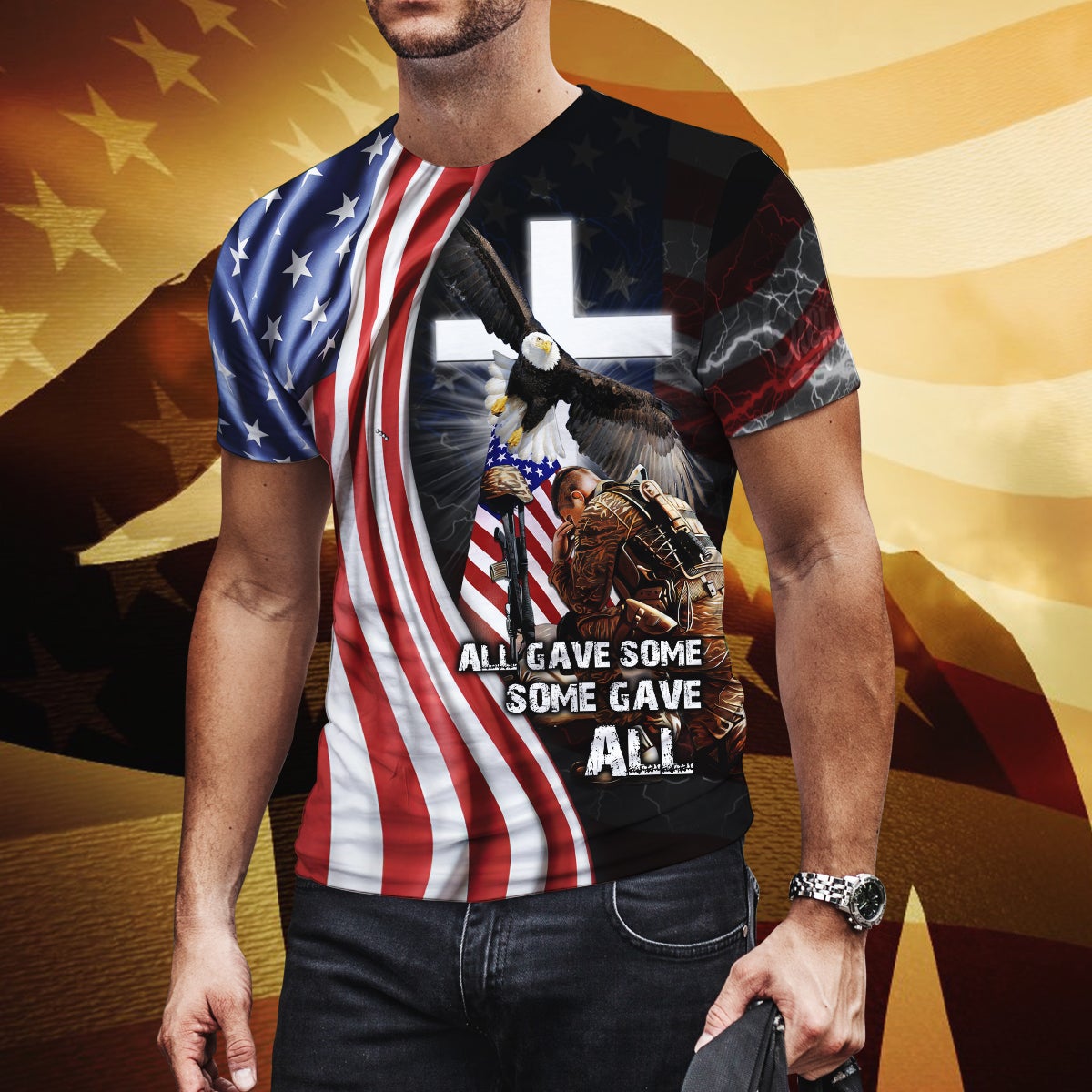 all-gave-some-some-gave-all-veteran-with-cross-3d-t-shirt