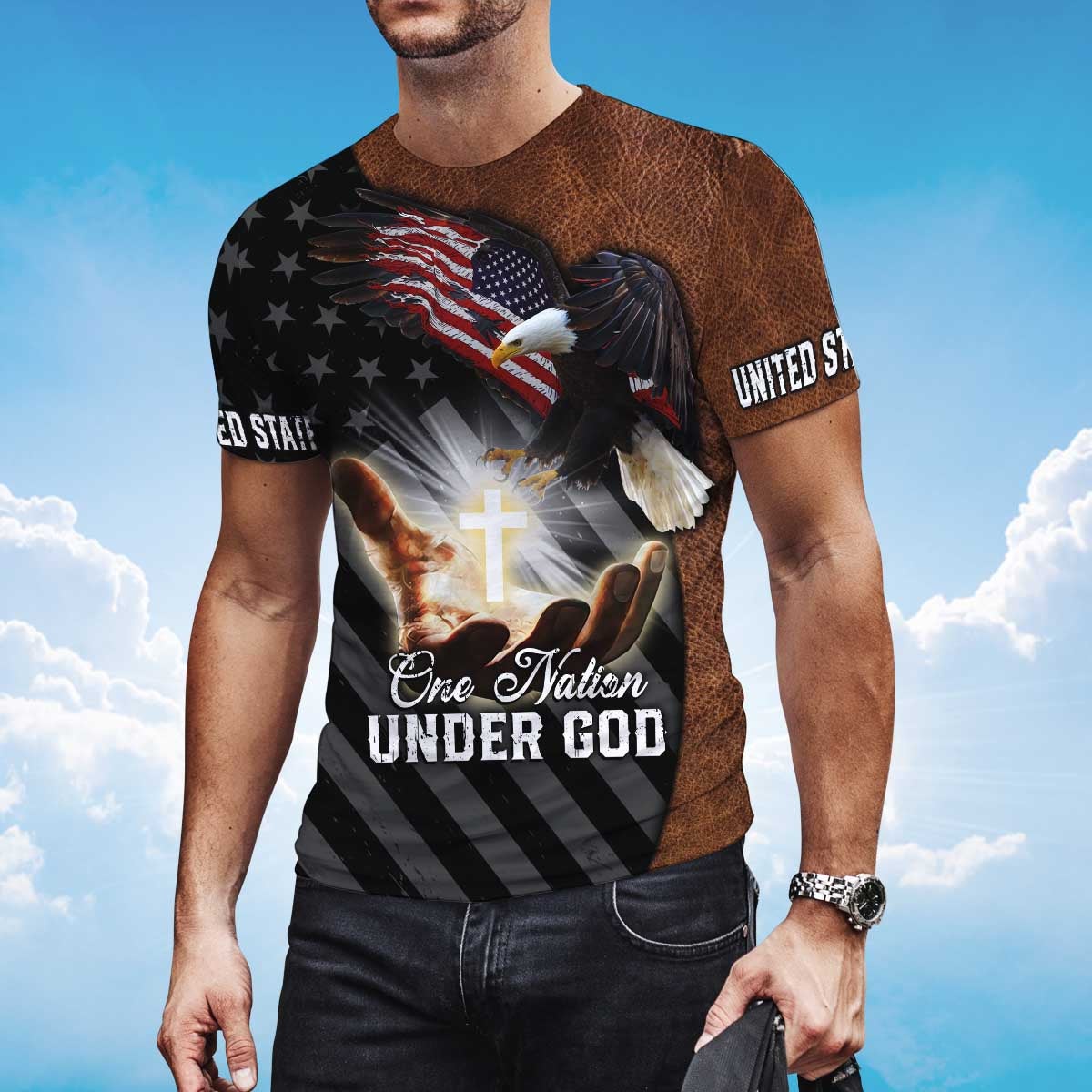 america-under-god-t-shirt