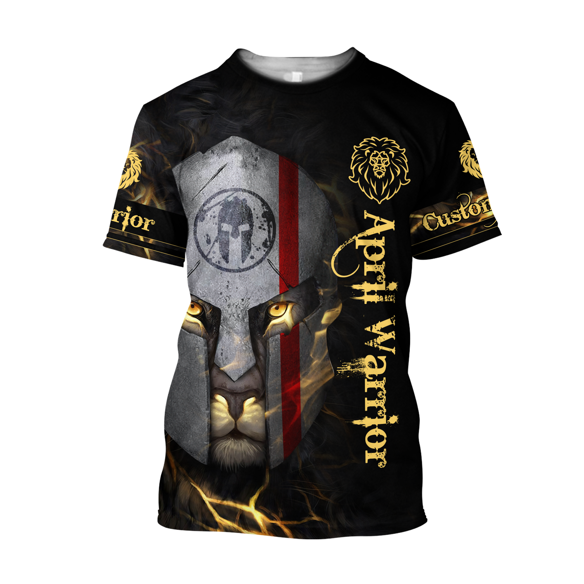 april-spartan-lion-warrior-3d-all-over-printed-unisex-shirt