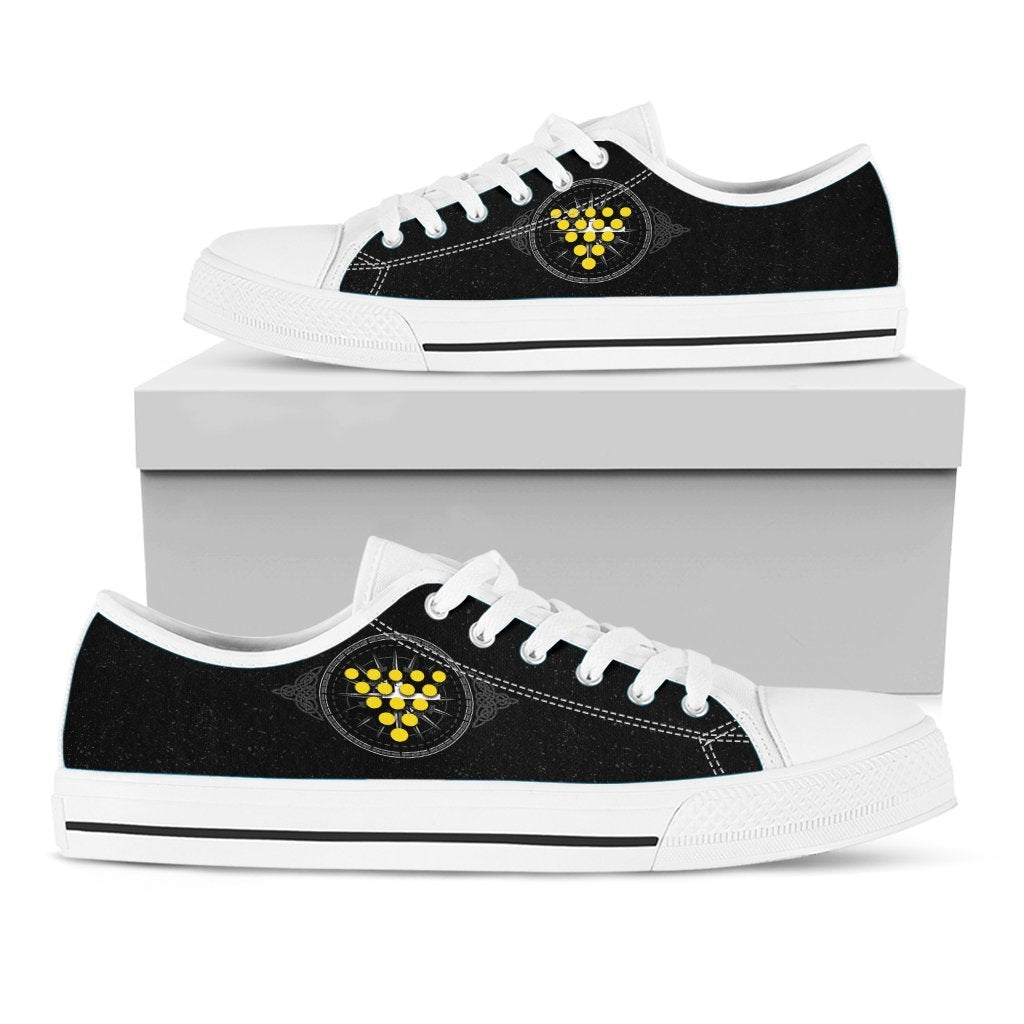 cornwall-celtic-low-top-shoes-celtic-compass-with-cornish-symbols