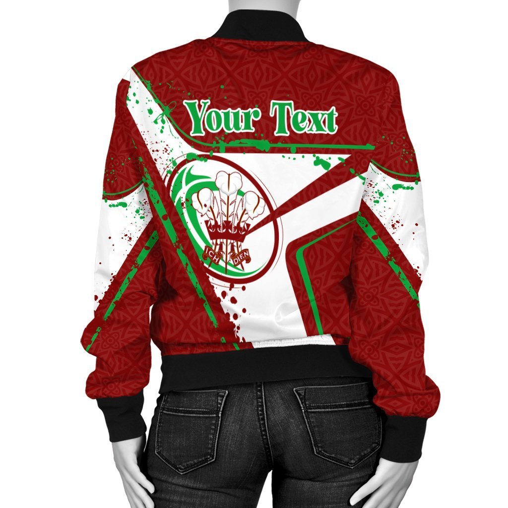 custom-text-wales-rugby-personalised-womens-bomber-jacket-welsh-rugby