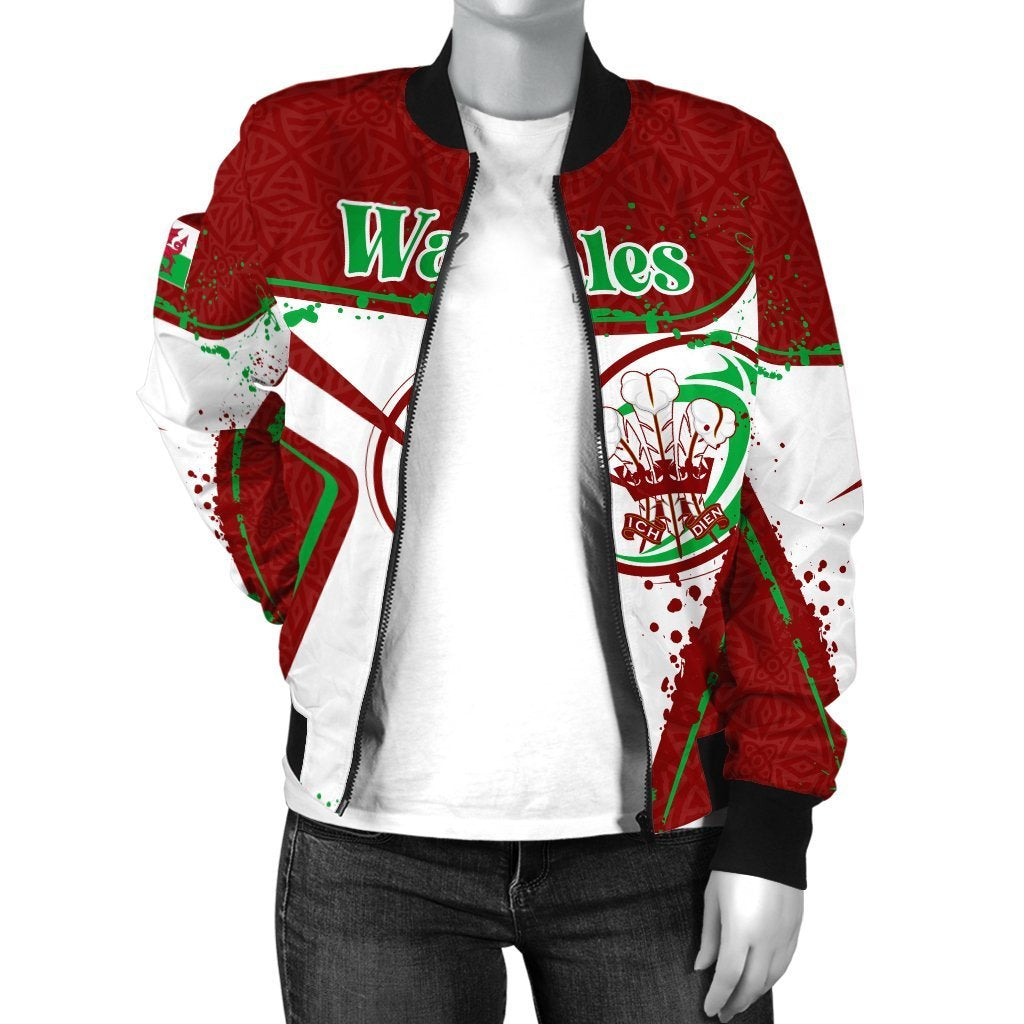 custom-text-wales-rugby-personalised-womens-bomber-jacket-welsh-rugby