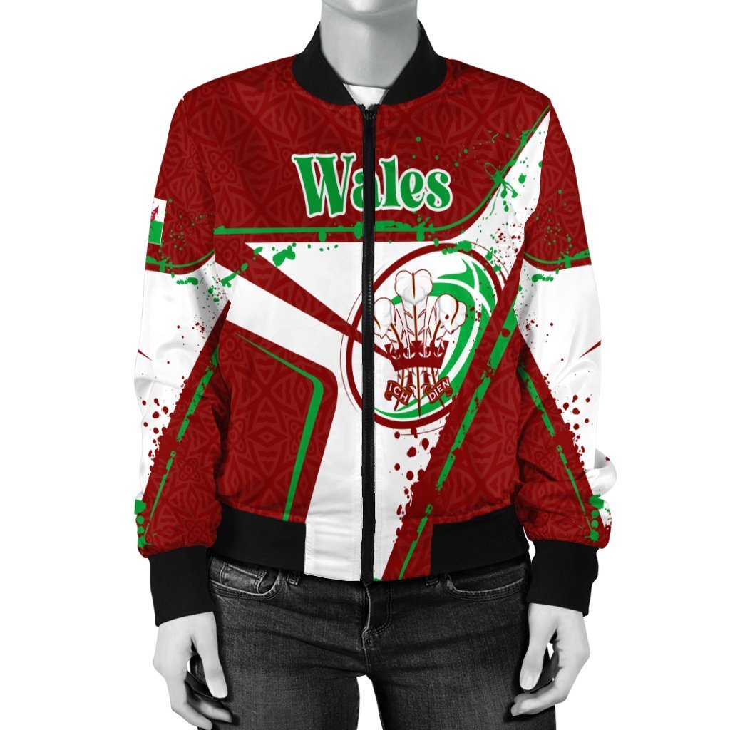 custom-text-wales-rugby-personalised-womens-bomber-jacket-welsh-rugby