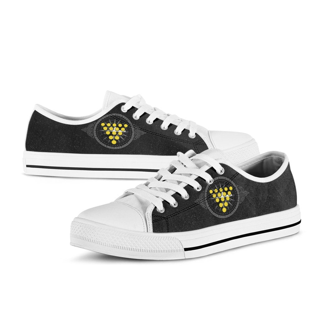 cornwall-celtic-low-top-shoes-celtic-compass-with-cornish-symbols