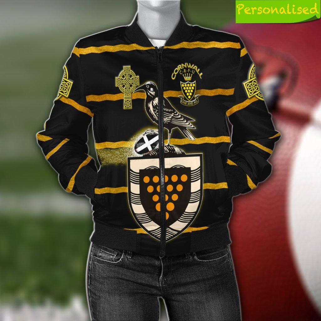 custom-text-cornwall-rugby-personalised-bomber-jacket-cornish-rugby-with-celtic-cross