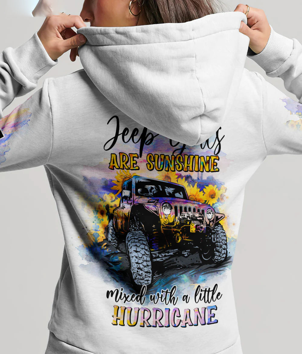 jeep-girls-are-sunshine-daisy-hurricane-watercolor-hoodie