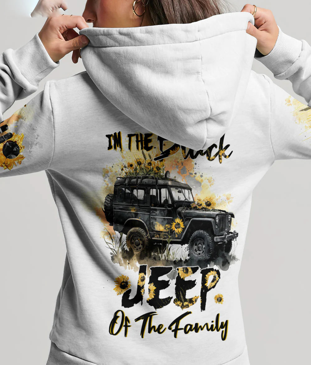 im-the-black-jeep-of-the-family-daisy-white-hoodie