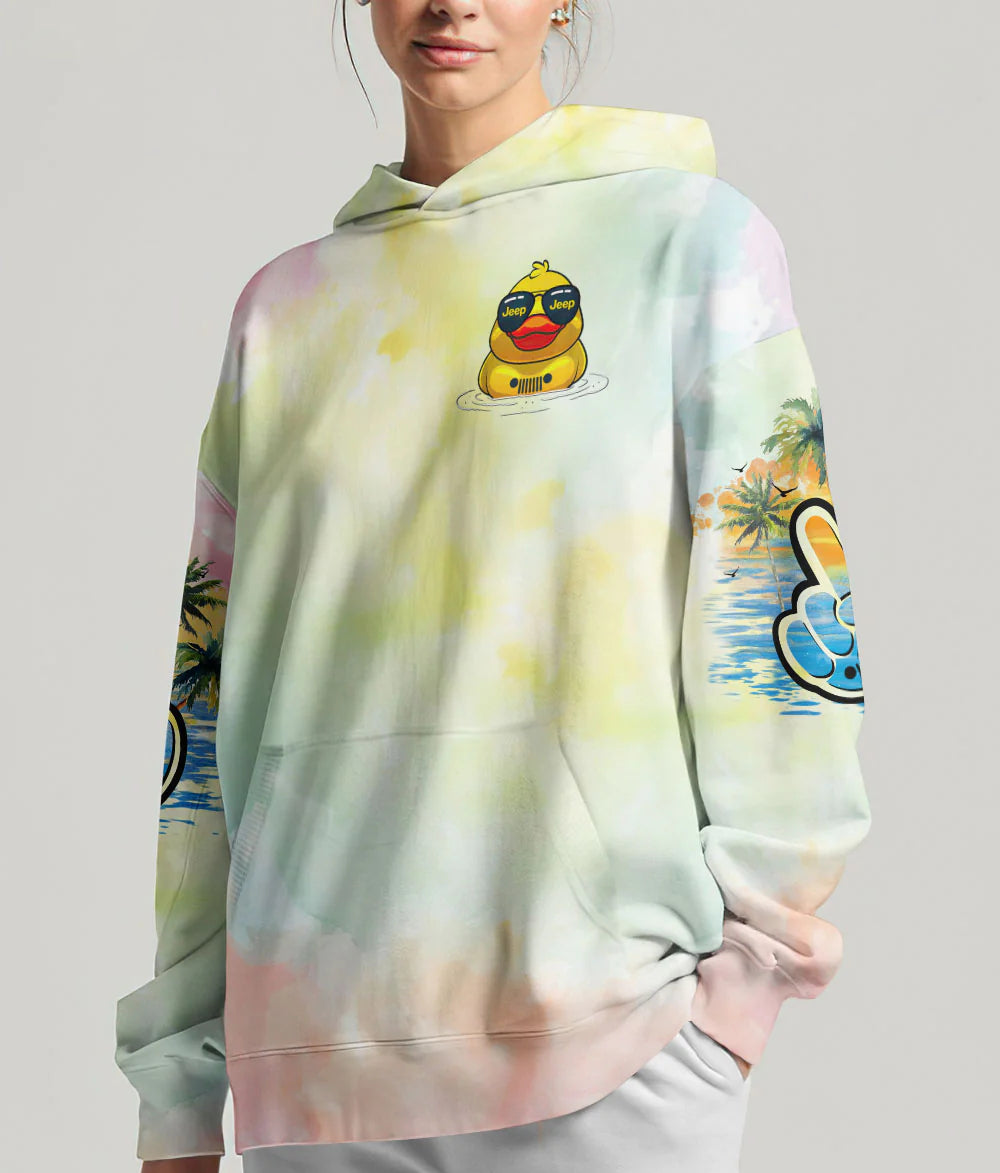 aint-nothing-but-a-jeep-thang-duck-glasses-beach-hoodie