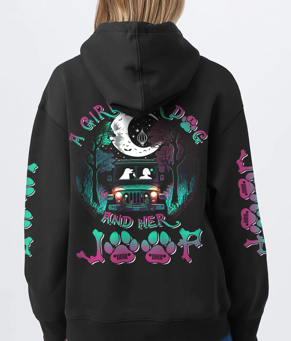 a-girl-her-dog-and-her-jeep-moonlight-hoodie