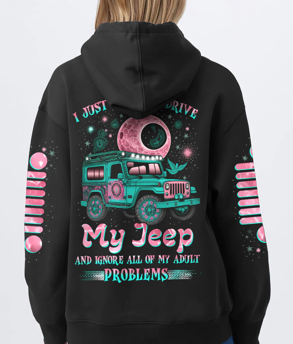 i-just-want-to-drive-my-jeep-moon-hoodie