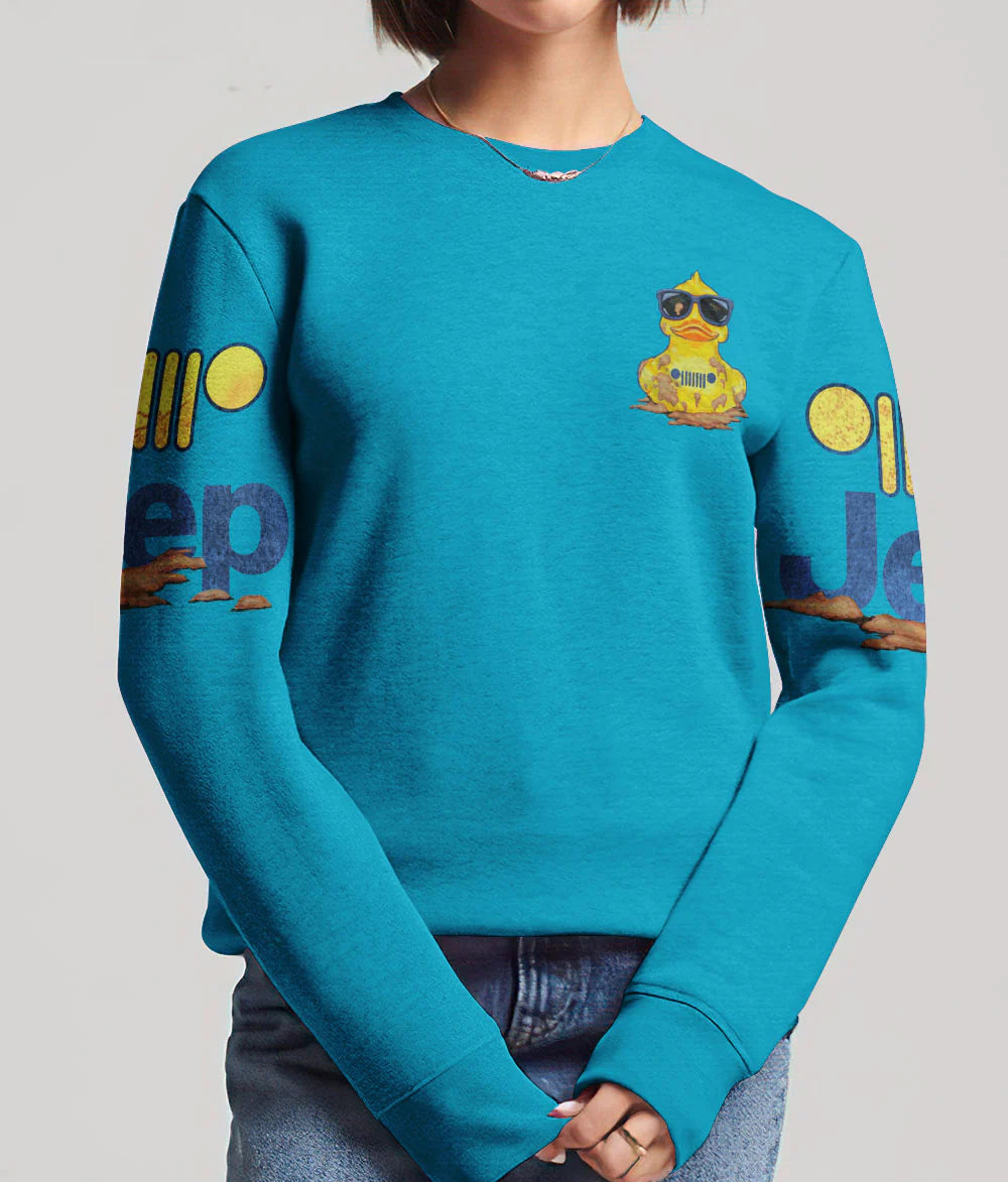 aint-nothing-but-a-jeep-thang-duck-sweatshirt