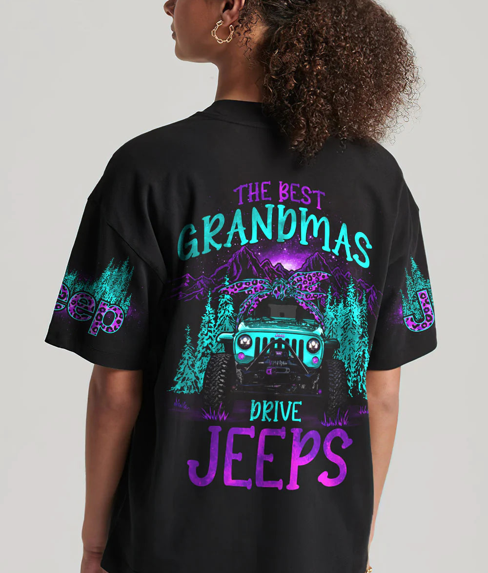 the-best-grandmas-drive-jeeps-light-the-night-t-shirt