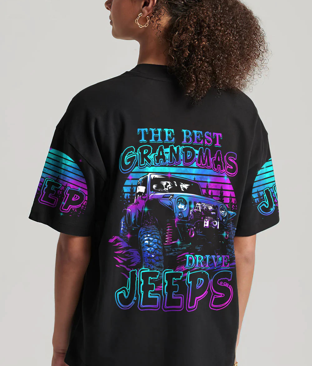 the-best-grandmas-drive-jeeps-retro-style-t-shirt