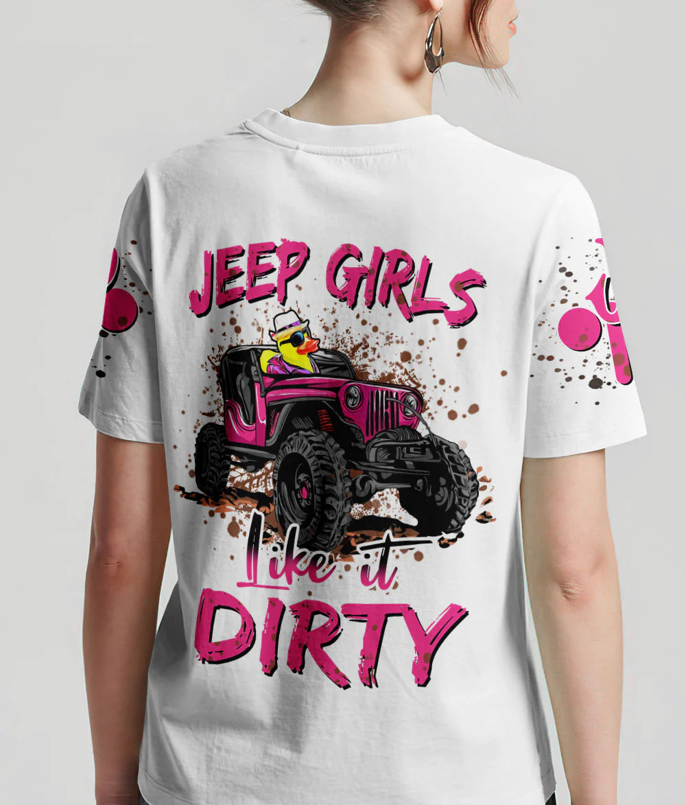 jeep-girls-like-it-dirty-duck-pink-t-shirt