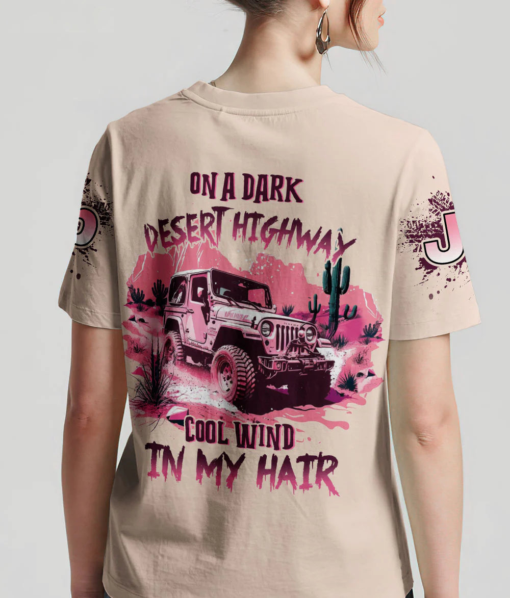 on-a-dark-desert-highway-jeep-pink-t-shirt