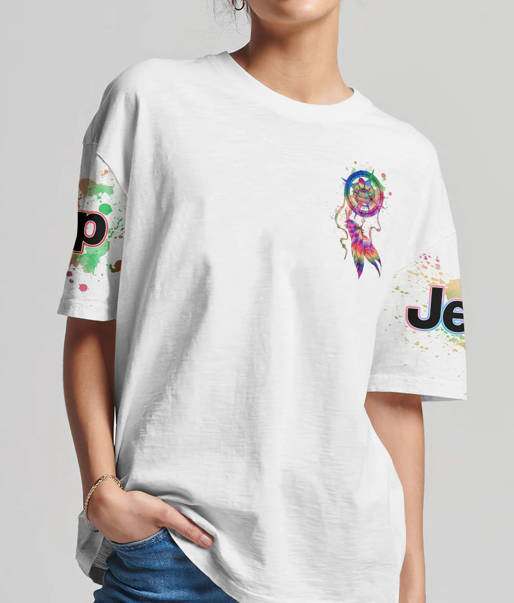 jeep-life-compass-dreamcatcher-t-shirt