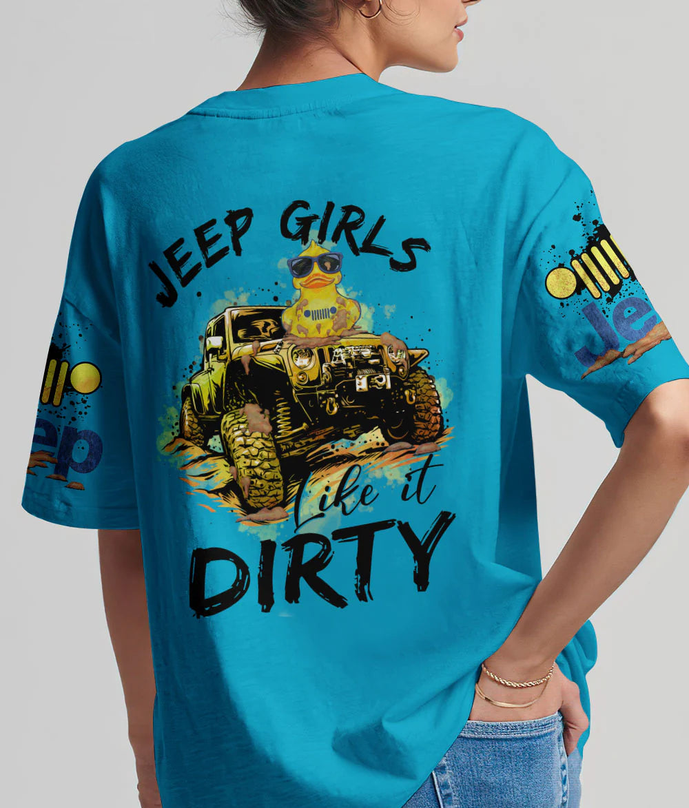 jeep-girls-like-it-dirty-duck-blue-t-shirt