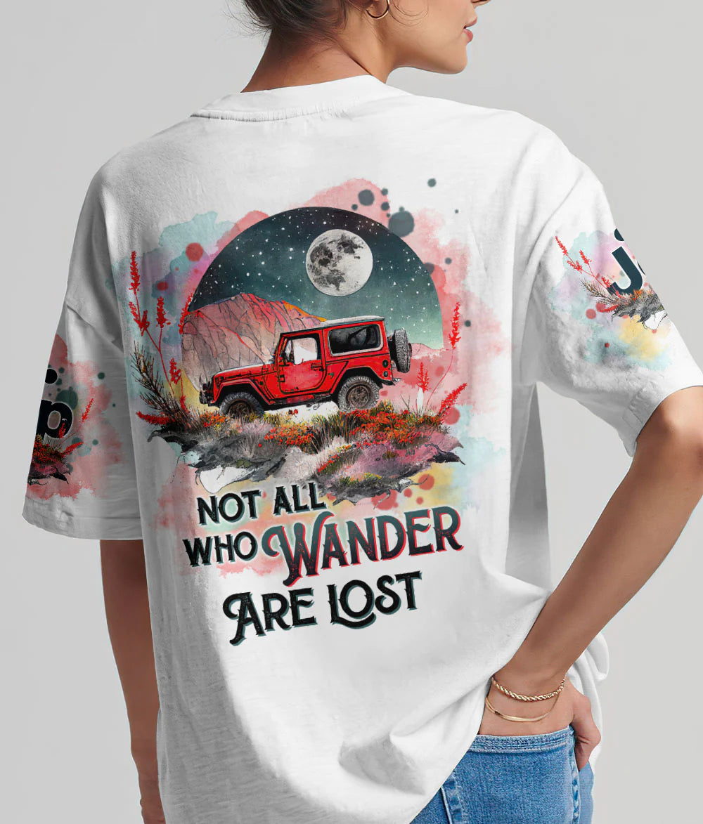 not-all-who-wander-are-lost-jeep-white-t-shirt