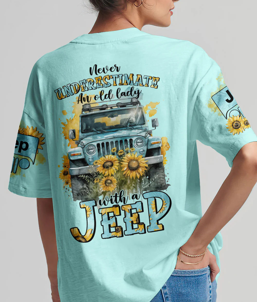 never-underestimate-an-old-lady-jeep-daisy-blue-t-shirt