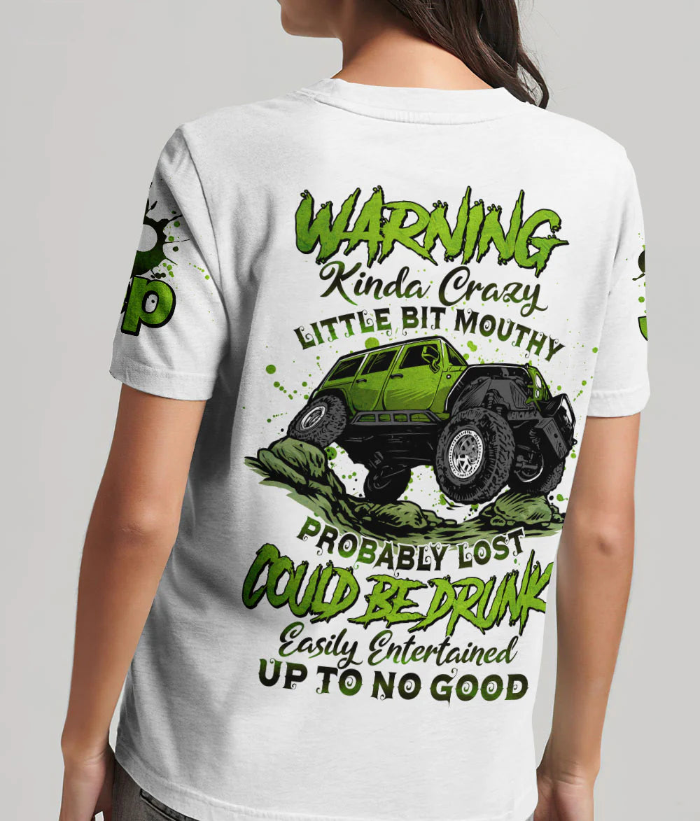 warning-kinda-crazy-green-jeep-t-shirt