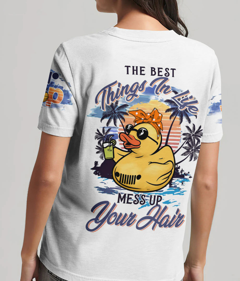 the-best-things-in-life-jeep-duck-t-shirt