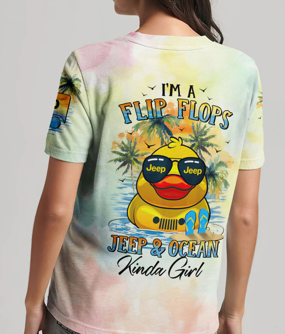 flip-flops-jeep-ocean-kinda-girl-duck-t-shirt