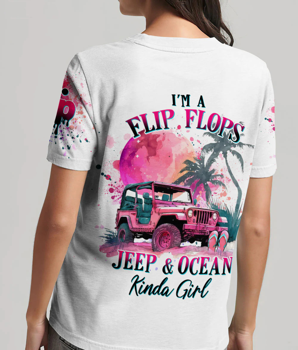 flip-flops-jeep-ocean-kinda-girl-pink-moon-t-shirt