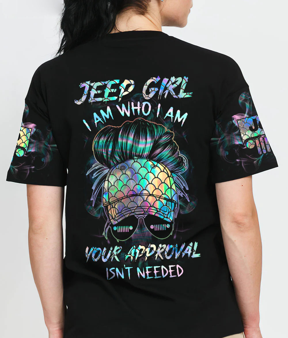 jeep-girl-i-am-who-i-am-messy-bun-t-shirt