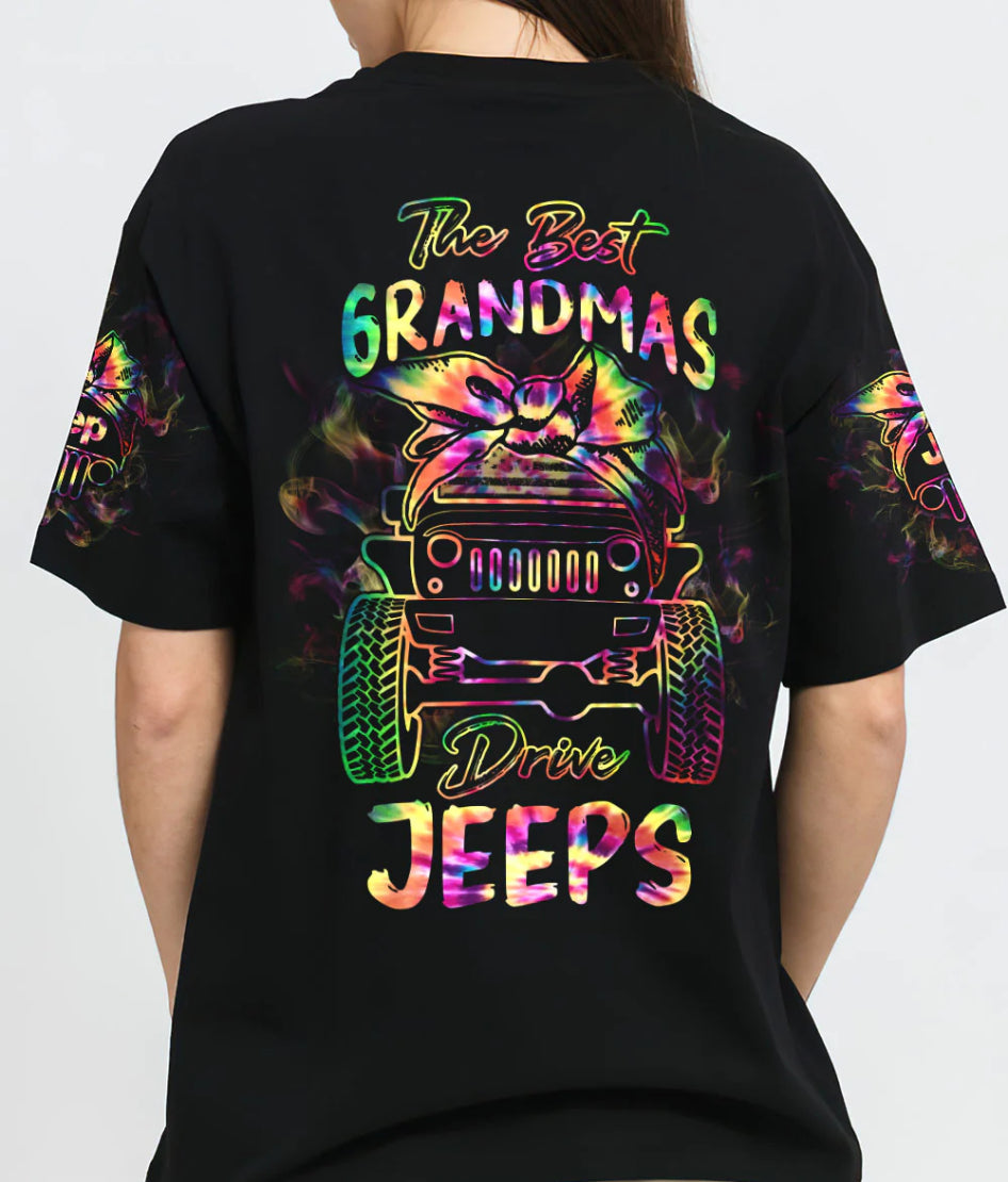 the-best-grandmas-drive-jeeps-black-t-shirt