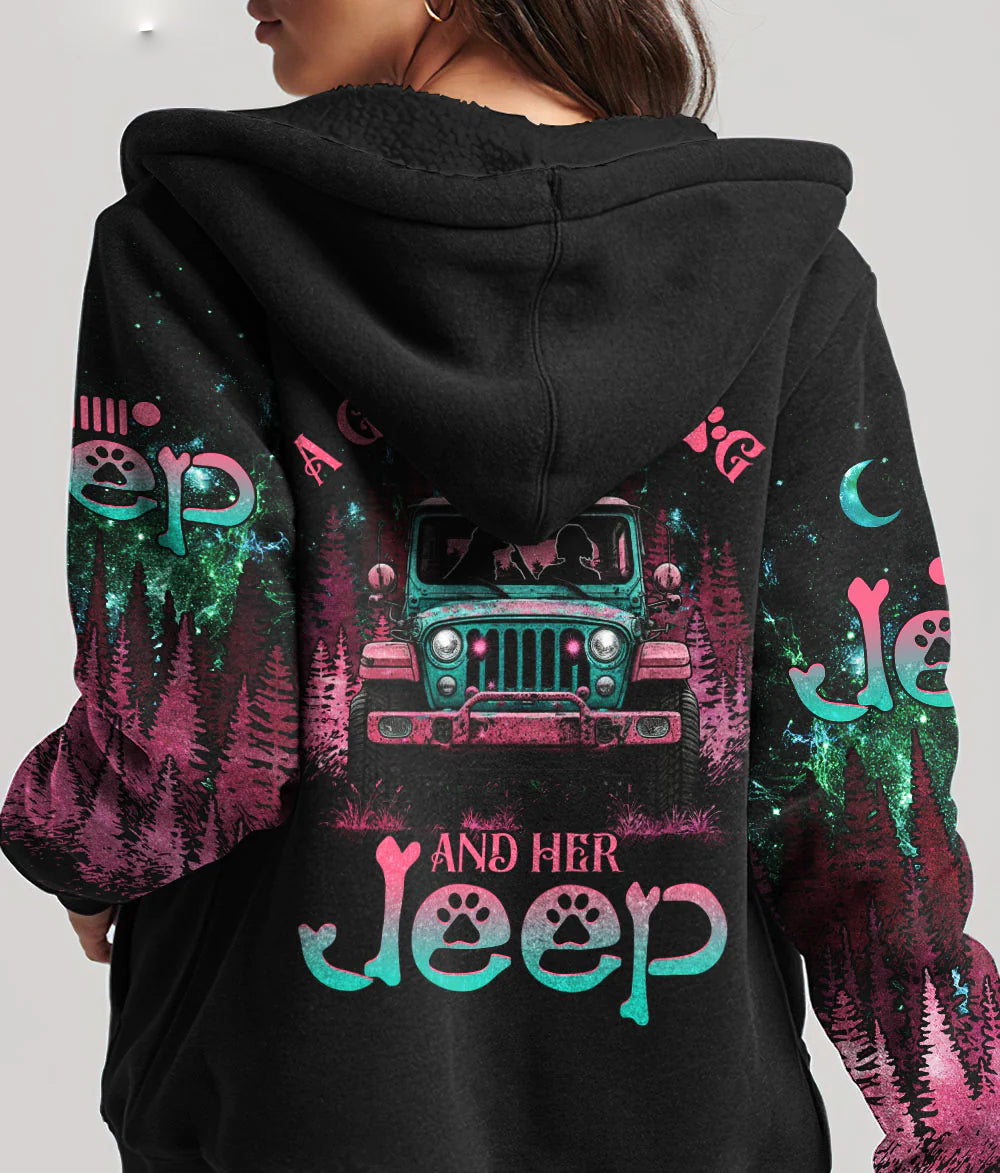 retro-moonlight-a-girl-her-dog-and-her-jeep-hoodie