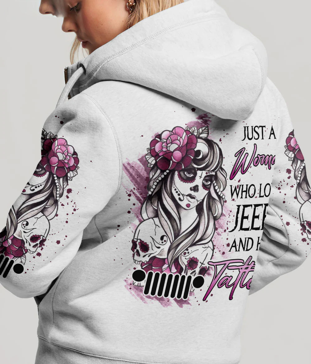 just-a-woman-who-loves-jeep-and-has-tattoos-hoodie