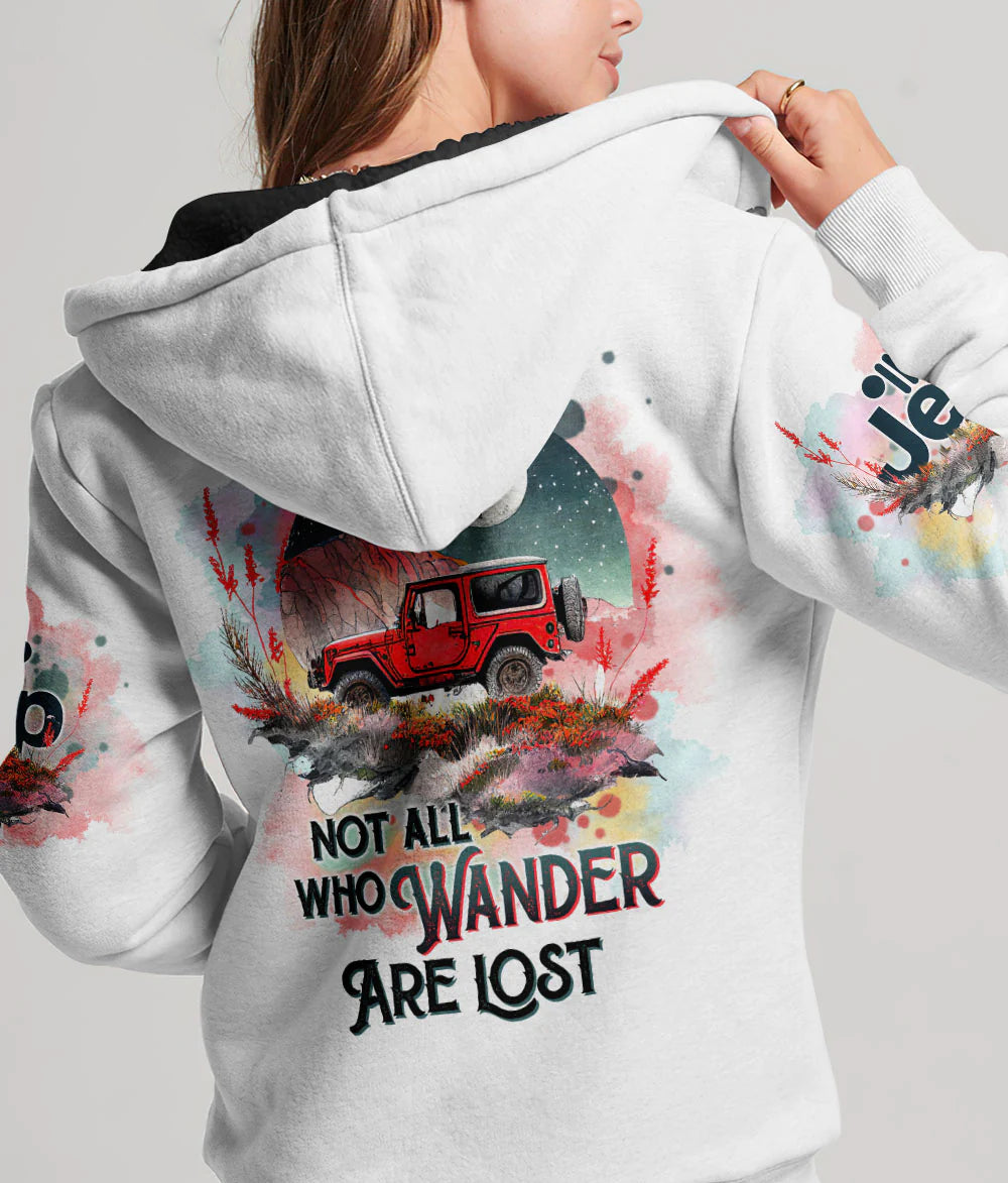 not-all-who-wander-are-lost-jeep-white-hoodie