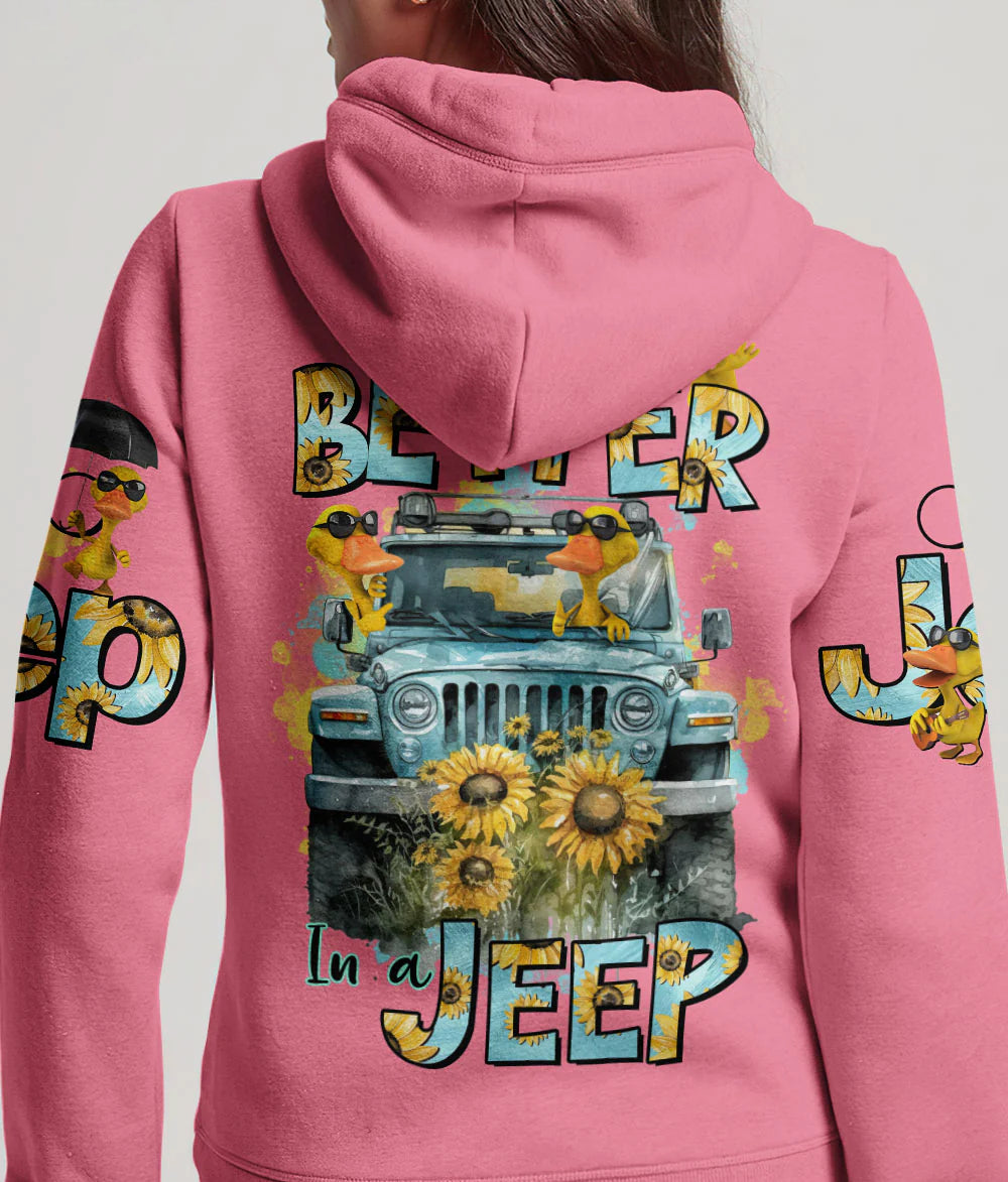 life-is-better-in-a-jeep-duck-sunflowers-hoodie