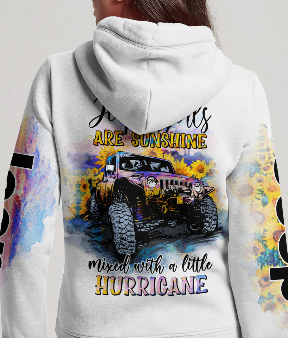 jeep-girls-are-sunshine-daisy-hurricane-watercolor-hoodie