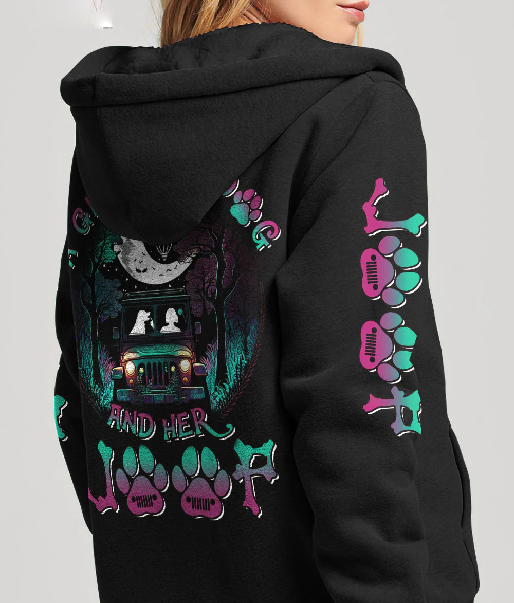 a-girl-her-dog-and-her-jeep-moonlight-hoodie