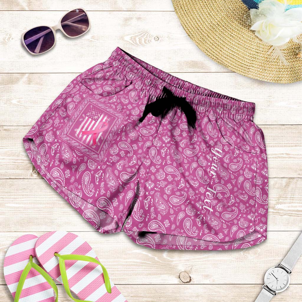 custom-personalised-breast-cancer-women-shorts-pink-paisley-pattern-in-october-we-wear-pink